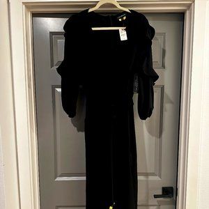 NWT - Beautiful Lane Bryant Black Dinner / Evening Jumpsuit
